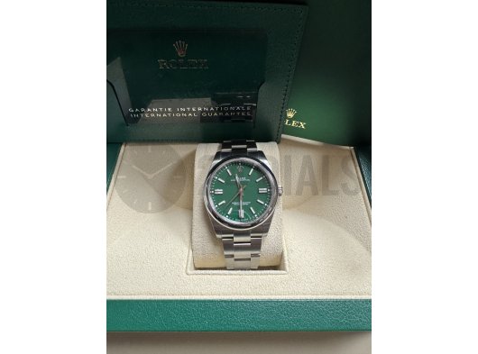 Rolex Oyster Perpetual Green 41