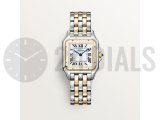 Cartier panthere medium steel/gold