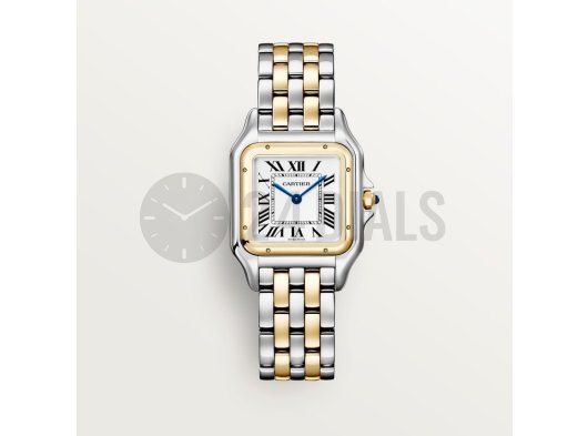 Cartier panthere medium steel/gold