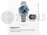 Rolex datejust 41 blue