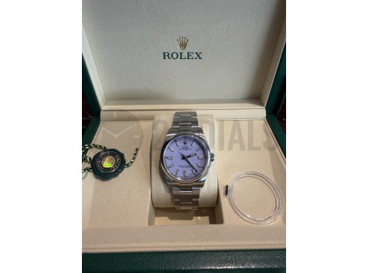 Rolex Oyster Perpetual lavender