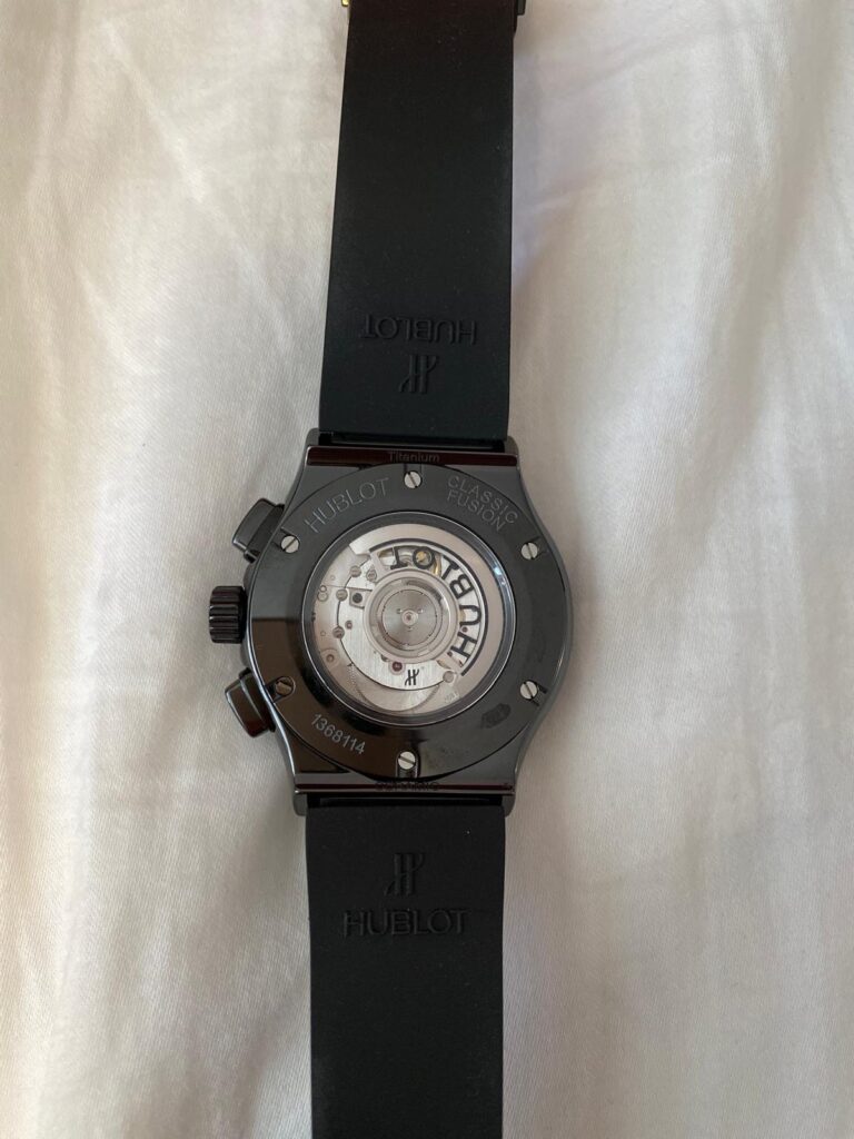 Hublot Classic Fusion Chronograph Black Magic 45mm – Orijinal (2020) Lüks Saat İlanı - Görsel 4