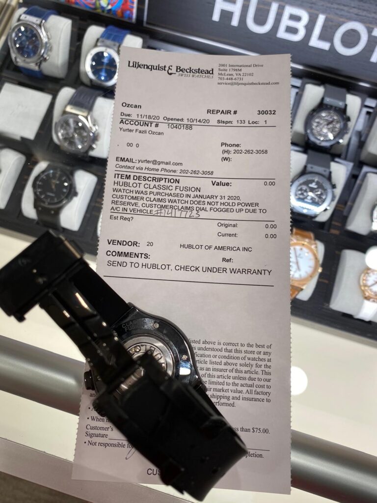 Hublot Classic Fusion Chronograph Black Magic 45mm – Orijinal (2020) Lüks Saat İlanı - Görsel 2