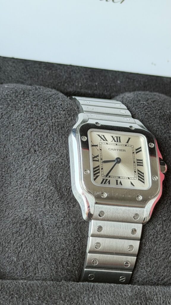 Cartier santos Small Ref. Wssa0082 (2025) Lüks Saat İlanı - Görsel 3