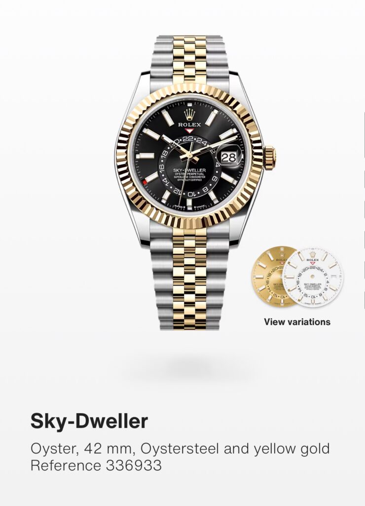 Rolex Sky Dweller 336933 black jubilee (2026) Lüks Saat İlanı - Görsel 3