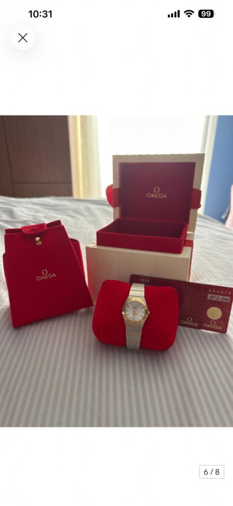 Omega constellation Ref. 12320246002002 (2012) Lüks Saat İlanı - Görsel 4