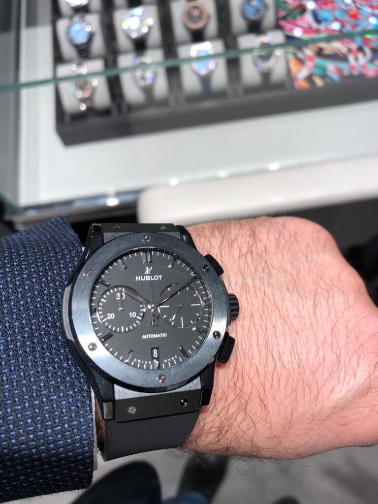 Hublot Classic Fusion Chronograph Black Magic 45mm – Orijinal