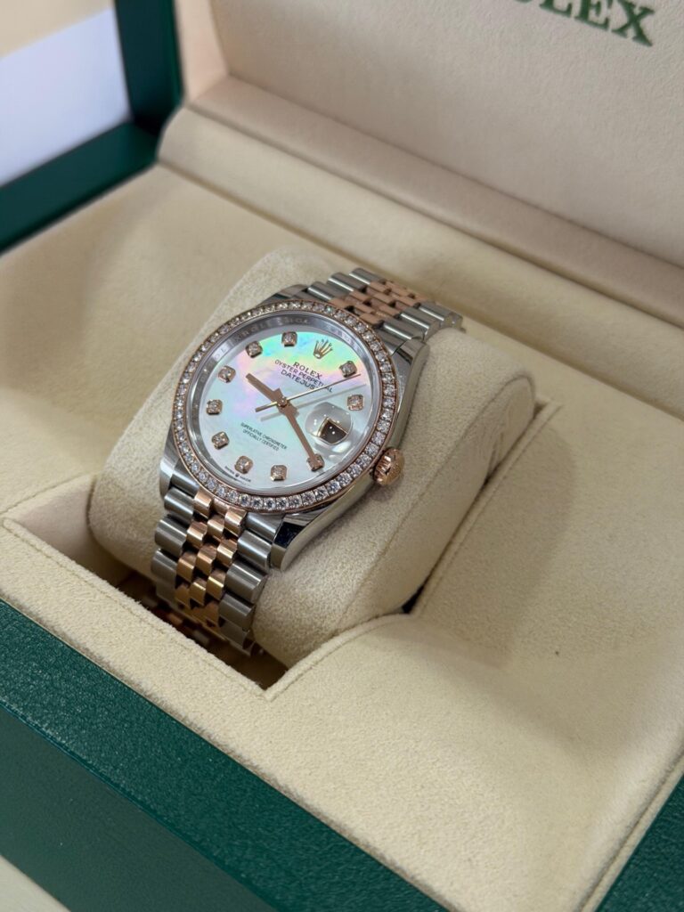 Rolex datejust white diamond 126281rbr (2024) Lüks Saat İlanı - Görsel 3