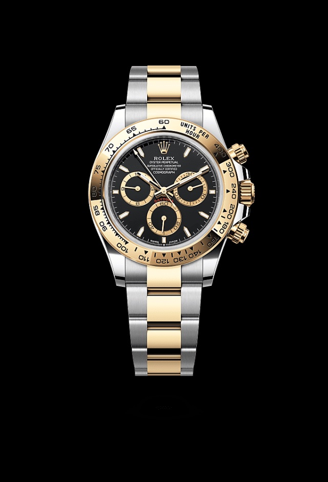 Rolex Daytona black steel&gold 126503 (2026) Lüks Saat İlanı - Görsel 2