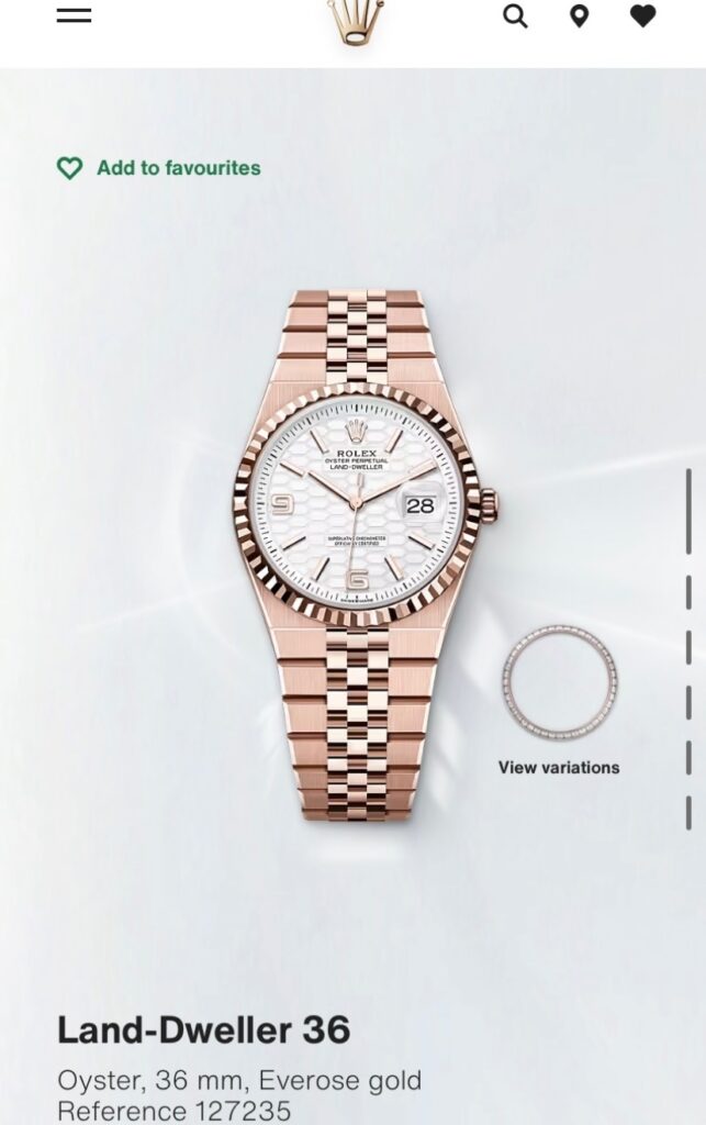 Rolex Land-Dweller 36mm