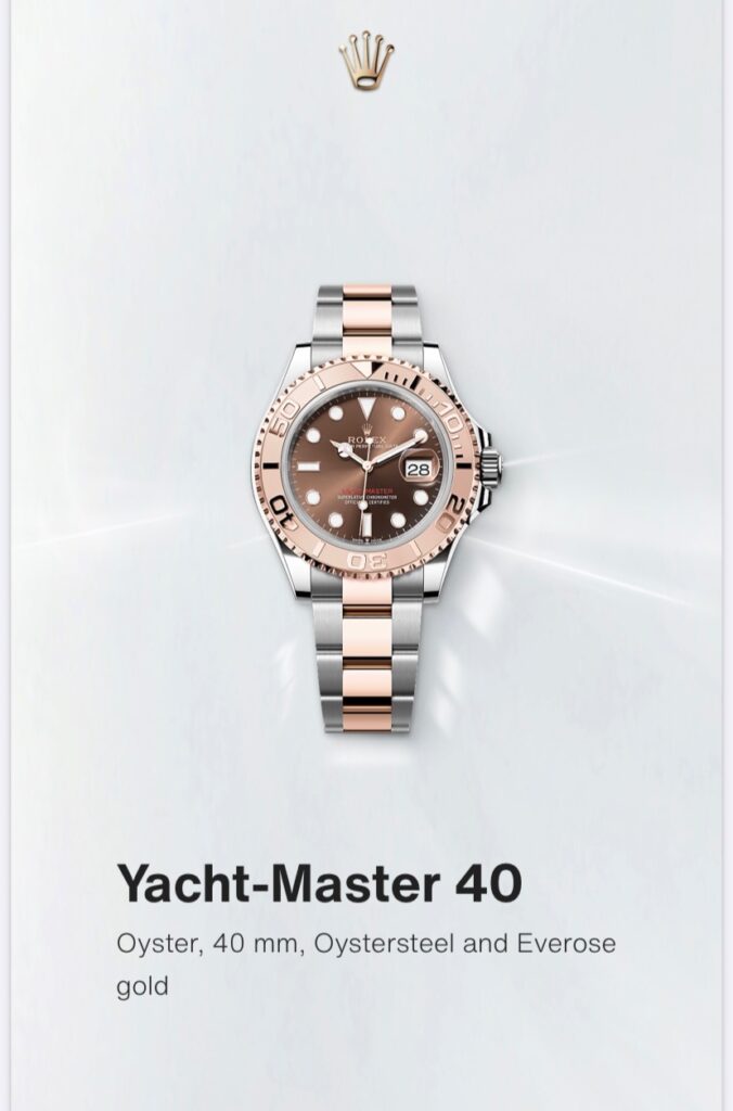 Rolex Yatch-Master 40 Lüks Saat İlanı