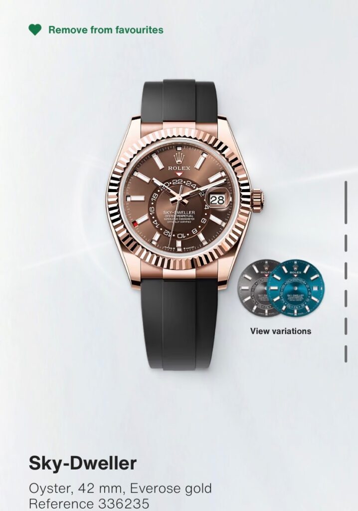 Rolex Sky-Dweller 42 mn Ref. 336235 (2026) Lüks Saat İlanı - Görsel 3