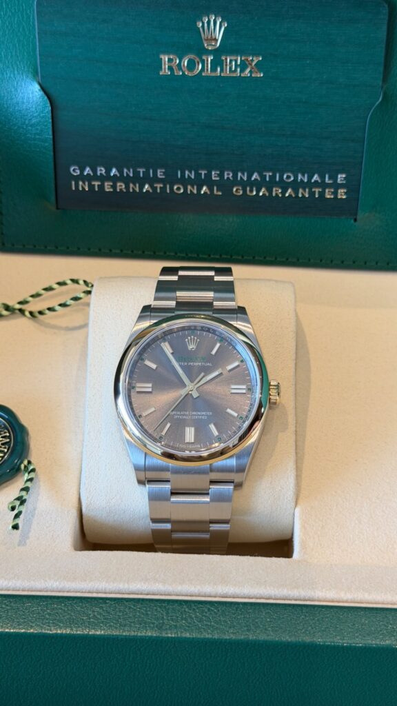 Rolex Oyster Perpetual ANNIVERSARY 100 YEAR 126003 STAINLESS STEEL AND YELLOW GOLD 36 MM 126003 2026 Lüks Saat İlanı