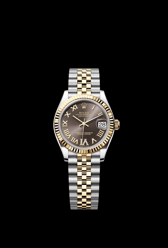 Rolex Datejust 2024 Datejust 31 Steel/Gold Factory Dark Grey VI Diamond Dial Unworn 278273 Box And Papers (2026) Lüks Saat İlanı - Görsel 3