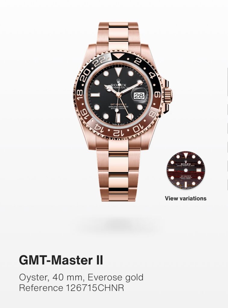 Rolex GMT-master II Rottbeer Ref. 126715chnr (2022) Lüks Saat İlanı - Görsel 3