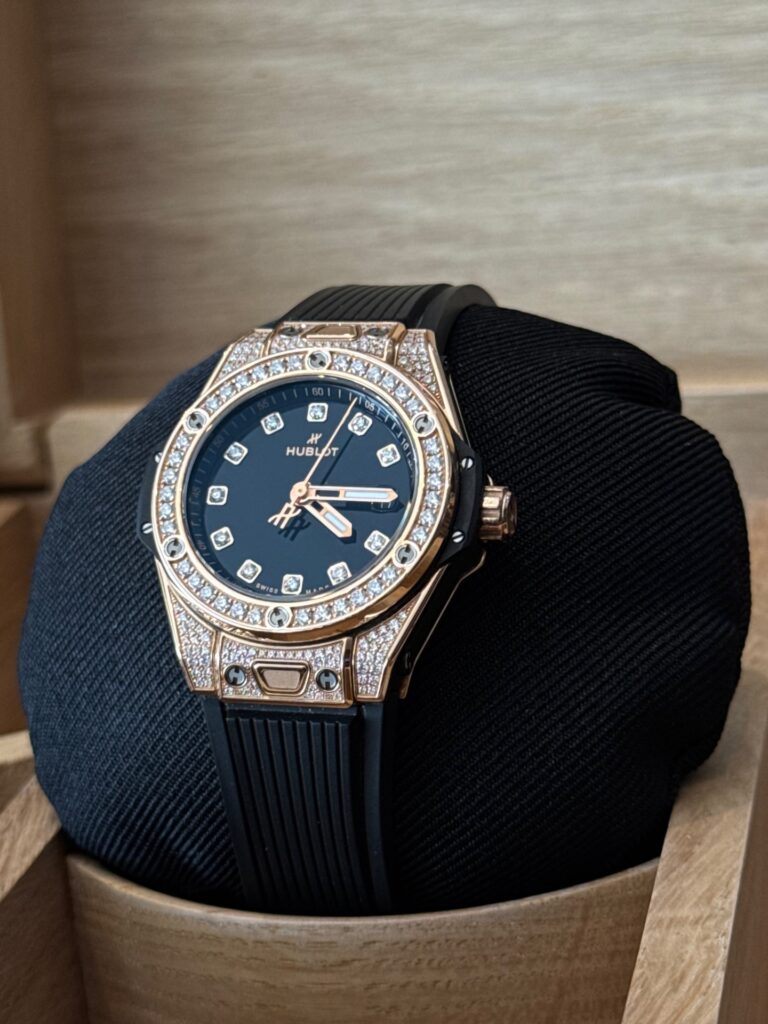 Hublot big bang One Click King Gold Pavé 33mm